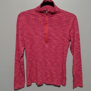 Columbia half zip long sleeve shirt